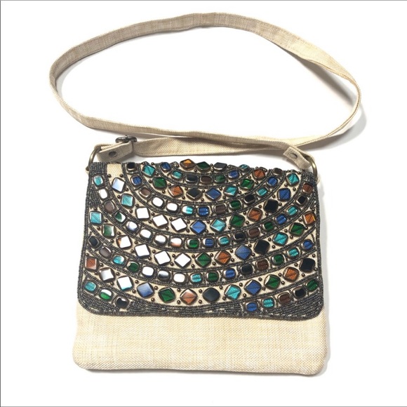 Handbags - Beautiful Sea-glass Art Deco Shoulder Handbag